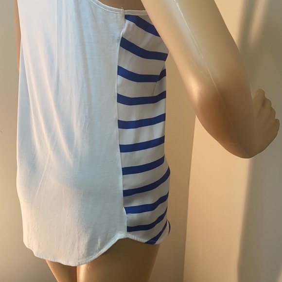 Caslon from Nordstroms blue and white tank top - Picture 3 of 3